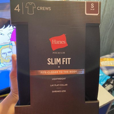 Hanes slim fit store shirt