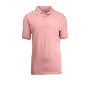 Galaxy By Harvic Men's Short Sleeve Pique Polo Shirt - 1 of 2