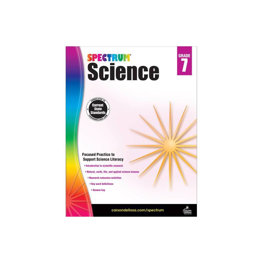 Spectrum Science, Grade 7 - (Paperback)