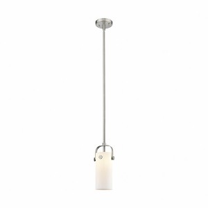 Pilaster II Cylinder - 1 Light Pendant In Contemporary Style-9.5 Inches Tall and 5 Inches Wide - 1 of 1