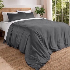 Rayon from Bamboo Duvet Cover Set by Bare Home - 1 of 4