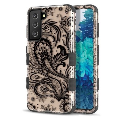 MyBat Pro TUFF Series Case Compatible With Samsung Galaxy S21 - Phoenix Flower