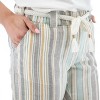 Aventura Clothing Women's Stripe Monterey Crop Pant - 3 of 4