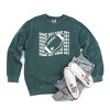 Simply Sage Market Women's  Garment Dyed Graphic Sweatshirt Football Game Day - 2 of 2