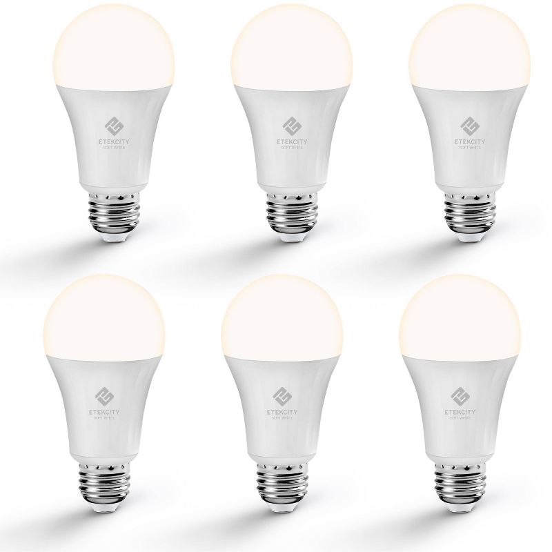 Etekcity 6pk Smart LED Dimmable Light Bulbs Soft White, 3 of 10