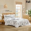 HLC.ME Floral Bed Sheets - Bed Sheet Set - Wrinkle Resistant & Ultra Soft - Fits Mattresses up to 15 Inches Deep - 3 of 4