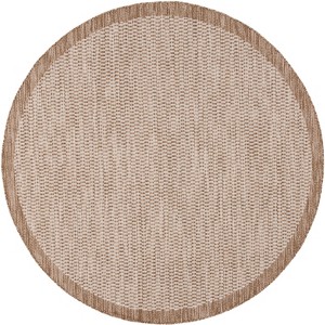 Beach House BHS404 UV & Stain Resistant Non-Shedding Power Loomed Indoor/Outdoor Rugs - Safavieh - 1 of 4