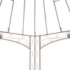 vidaXL Pavilion Antique Brown Wrought Iron Large Ornaments Pavilion - 4 of 4