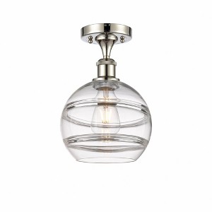 Rochester - 1 Light Semi-Flush Mount In Industrial Style-11.13 Inches Tall and 8 Inches Wide - 1 of 1