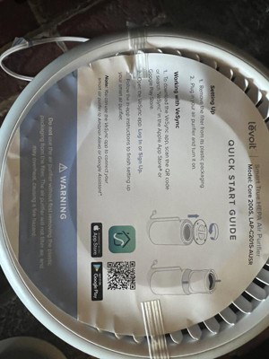 Levoit Core 200s Smart True Hepa Air Purifier Gray : Target
