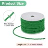 Unique Bargains Soft Polyester Twisted Silk Decorative Craft Cord Trim Cord Rope 22 Yards 1 Pc - 3 of 4