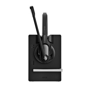 EPOS Impact D 30 USB ML Wireless DECT Dual Ear Headset for a Direct Connection to a PC/Softphone (Black) - 1 of 4