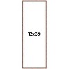 PosterPalooza | 13x39 Bamboo Picture Frame, UV Acrylic, 4 Finishes - Brown, Black, Gold, and Natural - 2 of 4