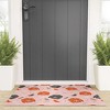 BlueLela Christmas sweater pattern pink Welcome Mat - Society6 - 2 of 3