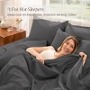 300 Thread Count Organic Cotton Percale Bed Sheet Set by Bare Home - 3 of 4