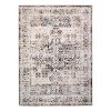 Delara Machine Washable Area Rug, Soft & Durable, Non-Slip Rug for High Traffic Areas, Beige/Brown - 3 of 4