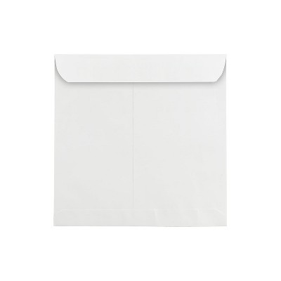JAM Paper 11.5" x 11.5" Large Square Invitation Envelopes White Bulk 250/Box (3992321H)