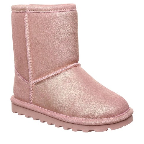 Womens pink bearpaw shop boots