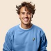 Dalix Lightning (Glow in the Dark) Embroidered Crewneck Fleece Sweatshirt Pullover Mens - 3 of 4