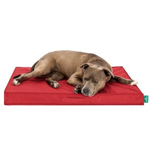 FurHaven Grid Indoor-Outdoor Cooling Memory Foam Deluxe Mattress for Dogs and Cats - 1 of 4