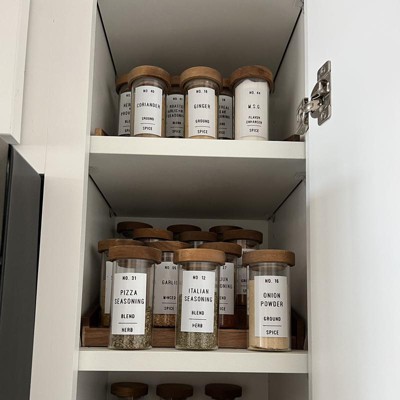 Buy Wooden Lid Pantry Jars with 12 Herbs – Spice It Your Way