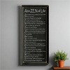 Slickblue Rustic Wall Sign – A to ZEN of Life Quote – Mindfulness & Motivation Wood Decor – 9x18 Inches, Color Options - 2 of 3