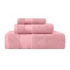 Luxury Cotton Heavyweight Solid Plush Towel Set by Blue Nile Mills - 2 of 4