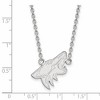 Black Bow Jewelry Sterling Silver Arizona Coyotes NHL Necklace 18 Inch - 2 of 4