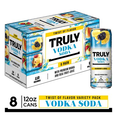 Truly Vodka Seltzer Variety - 8pk/12 fl oz Cans