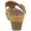 GC Shoes Narbone Flower Comfort Slide Wedge Sandals - 3 of 4