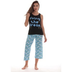 Just Love 100% Cotton Capri and Pant Sets Women Sleepwear - PJ Set - 1 of 3