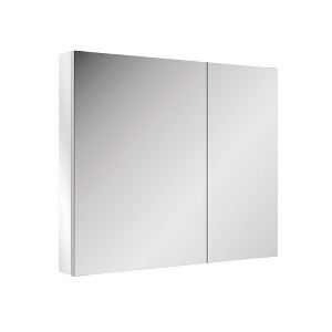 Cesicia 36 x 30 inches Dual Swing Medicine Cabinet with 2 Doors and 3 Shelves - 1 of 4
