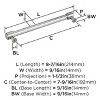 Amerock Faircrest Pull for Cabinets, Drawers, and Furniture - 4 of 4