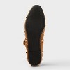 Women's Penny Gold Studded Mary Jane Flats with Memory Foam Insole - Universal Thread™ Cognac - 4 of 4