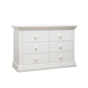 Sorelle Modesto 6 Drawer Double Dresser - White - 1 of 2