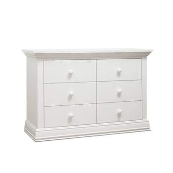 Sorelle Modesto 6 Drawer Double Dresser - White