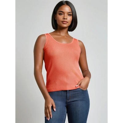 Jones New York Sutton Scoop Neck Tank Top
