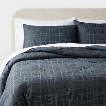 3pc Luxe Jacquard Comforter and Sham Set - Threshold™