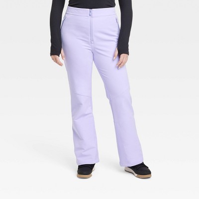 Women's All In Motion French Terry Tapered Pants Sweatpants Lilac Purple XL  16