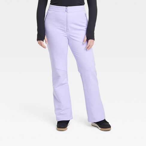 Womens Slim Snow Pants Womens With Double Plate, High Elasticity
