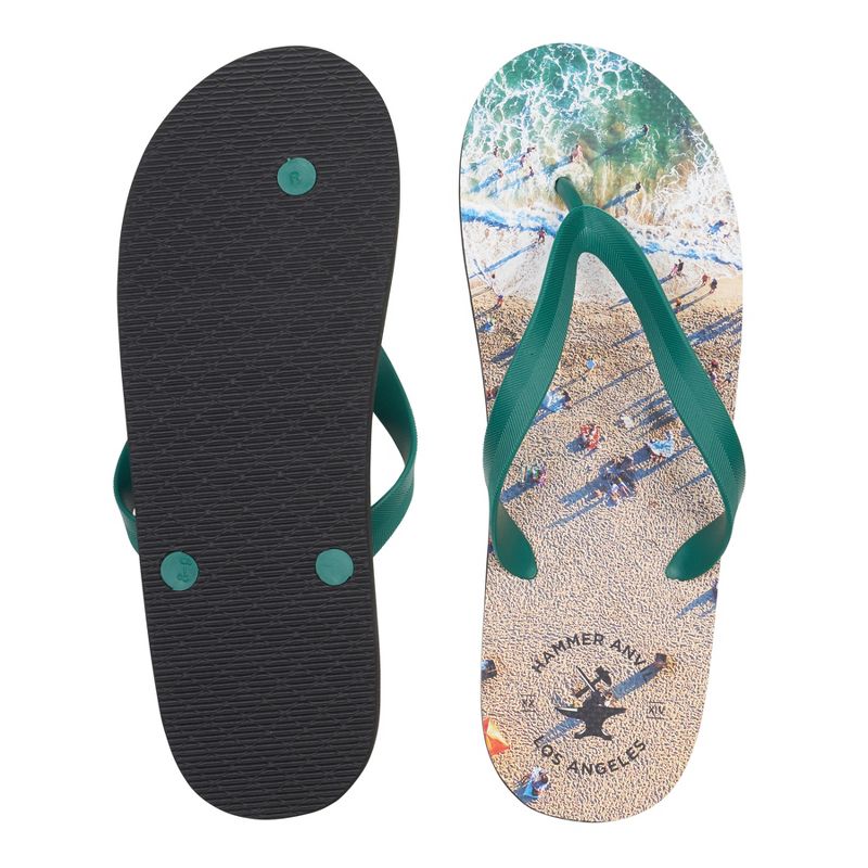 Hammer Anvil Men’s Flip-Flops Summer Sandals, 4 of 8
