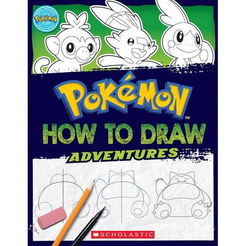 How To Draw Adventures (pokémon) - By Maria S Barbo (paperback) : Target