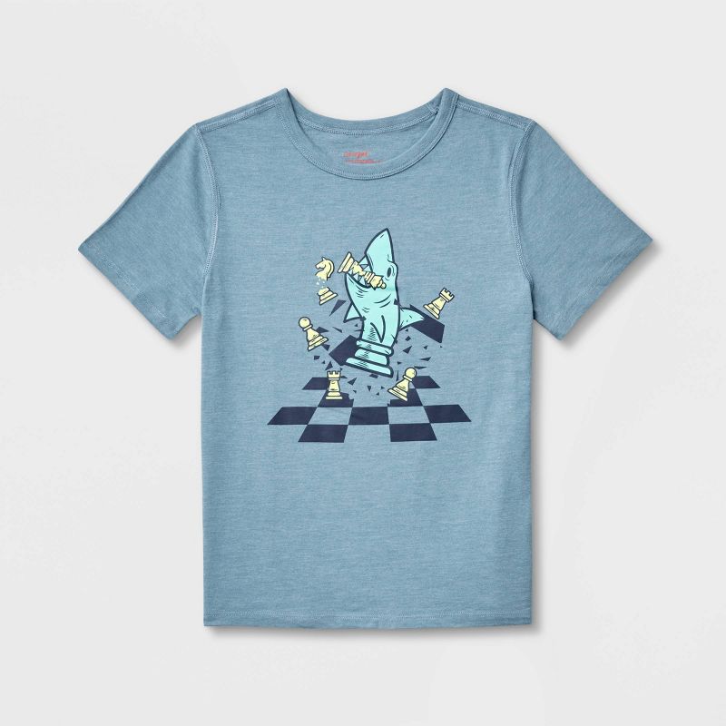 Kids' Adaptive Short Sleeve Graphic T-Shirt - Cat & Jack™, 1 of 5