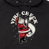 Men's - Instant Message - Vibe Check Santa Christmas Graphic Fleece Pullover Hoodie - 2 of 4