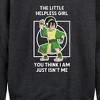 Women's - Avatar: The Last Airbender - Toph Lightweight French Terry Wide Neck Long Sleeve Shirt - 2 of 4
