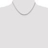 Black Bow Jewelry 2.5mm Sterling Silver Solid Classic Round Snake Chain Necklace - 2 of 4