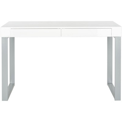 Barton Desk - FOX2206 - White/Grey - Safavieh Couture