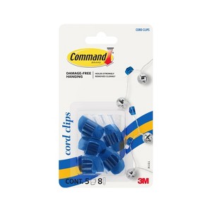 Command Clear Cord Clips - 1 of 4