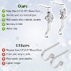 4 Pack Xmas Stocking Holders Hangers for Metal Stocking Hooks Stand for Christmas Party Decoration - 4 of 4