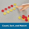 Learning Resources Set of 200 Two-Color Counters Educational Counting Sorting Ages 5plus Red and Yellow: Math & Counting Kit, Plastic - 4 of 4